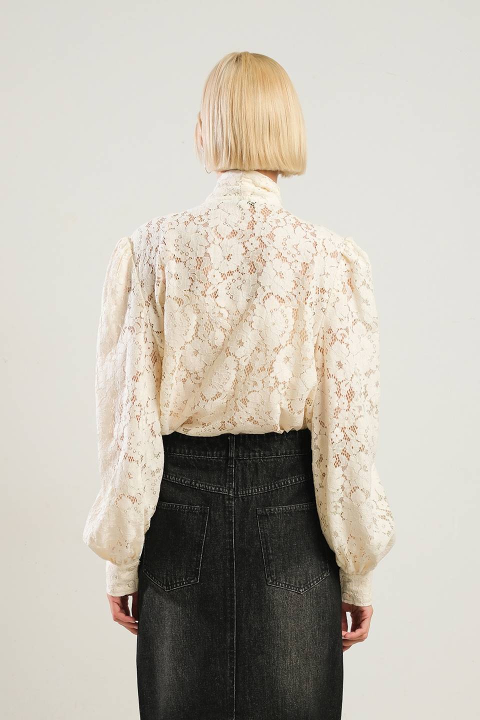 TOP DE ENCAJE TEJIDO PRINCESA PATRIÓTICA