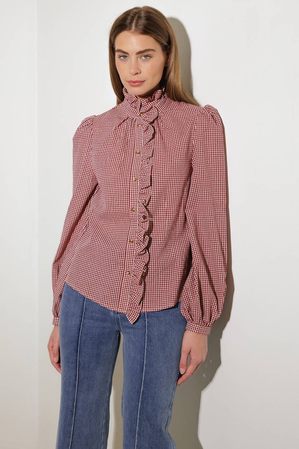 HAVE SOME GRACE WOVEN TOP - MaraFormigone