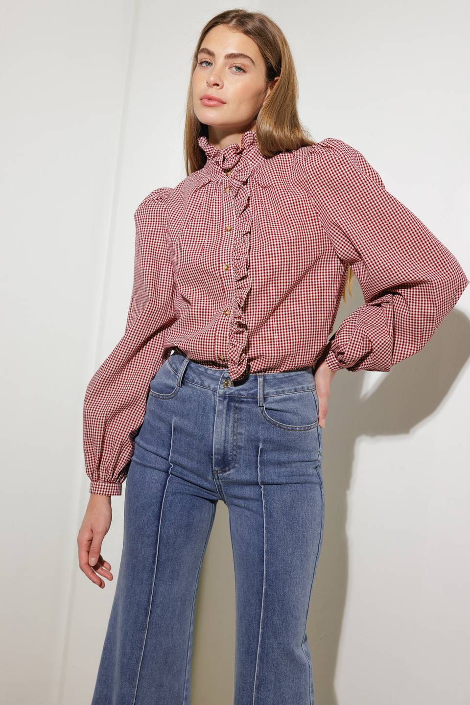 HAVE SOME GRACE WOVEN TOP - MaraFormigone