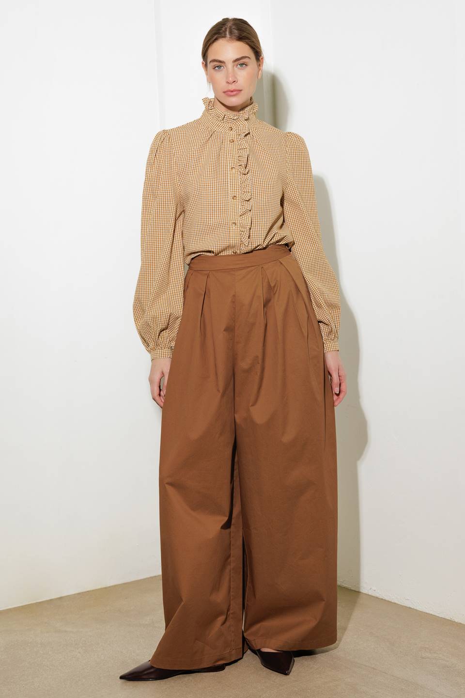 HAVE SOME GRACE WOVEN TOP - MaraFormigone