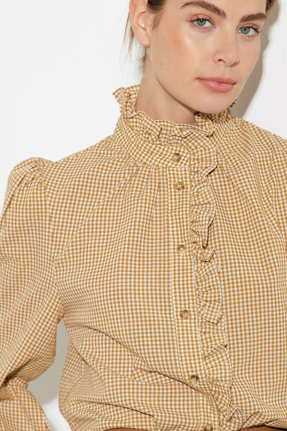 HAVE SOME GRACE WOVEN TOP - MaraFormigone