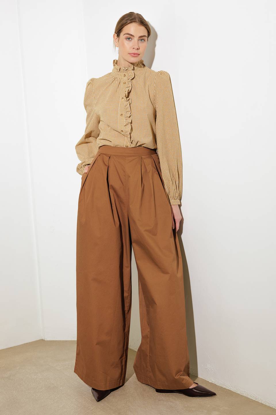 HAVE SOME GRACE WOVEN TOP - MaraFormigone