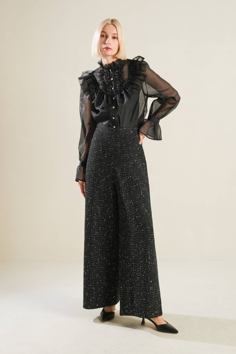 TO MY LOVE WOVEN BLOUSE - MaraFormigone