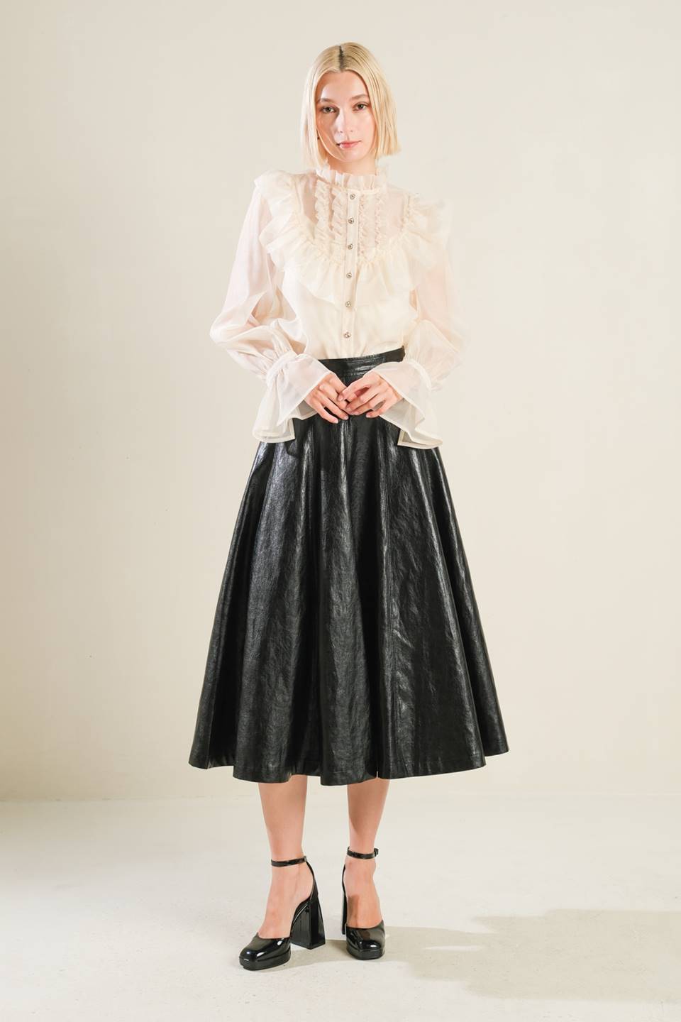 TO MY LOVE WOVEN BLOUSE - MaraFormigone