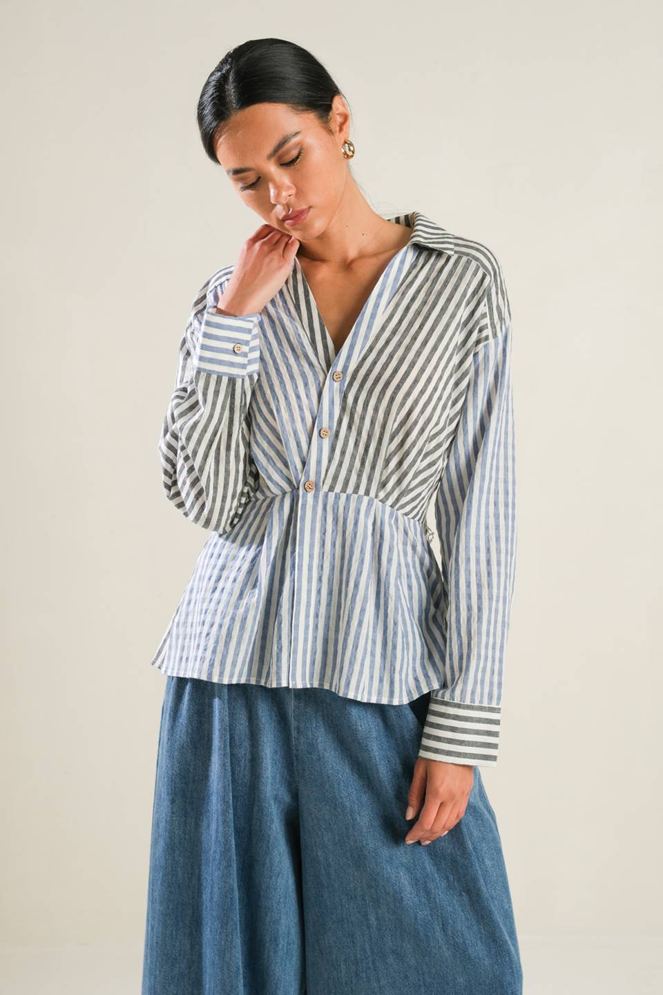 RAYS OF HOPE WOVEN TOP - MaraFormigone