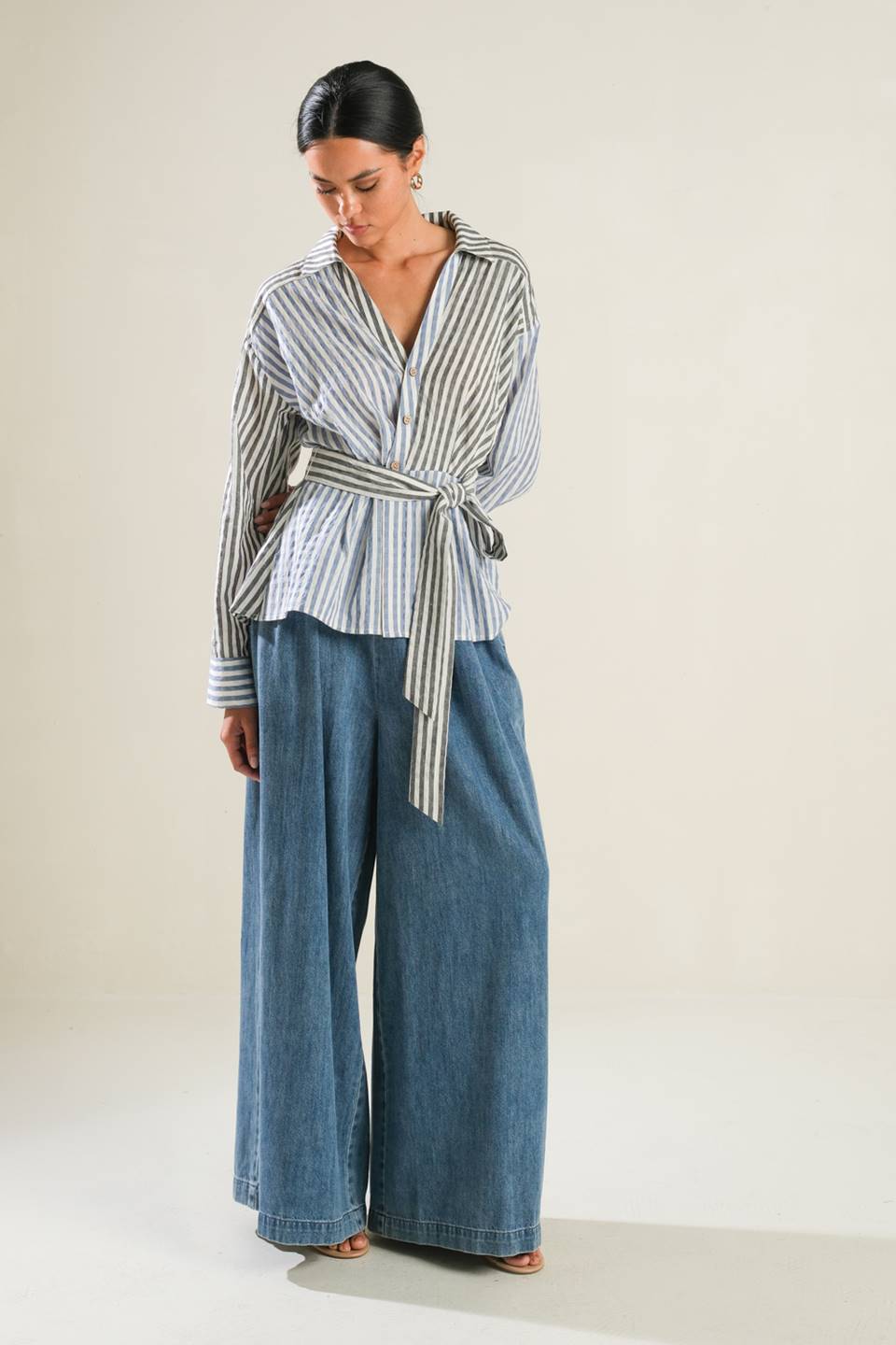 RAYS OF HOPE WOVEN TOP - MaraFormigone