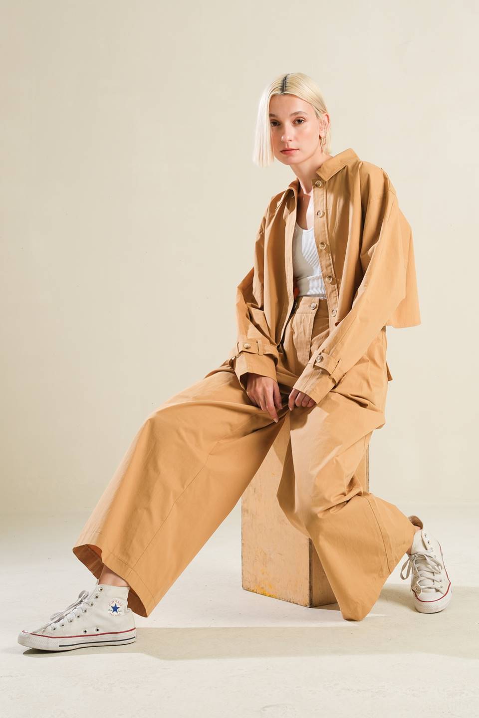 THE BEST OPTION WOVEN TOP - MaraFormigone