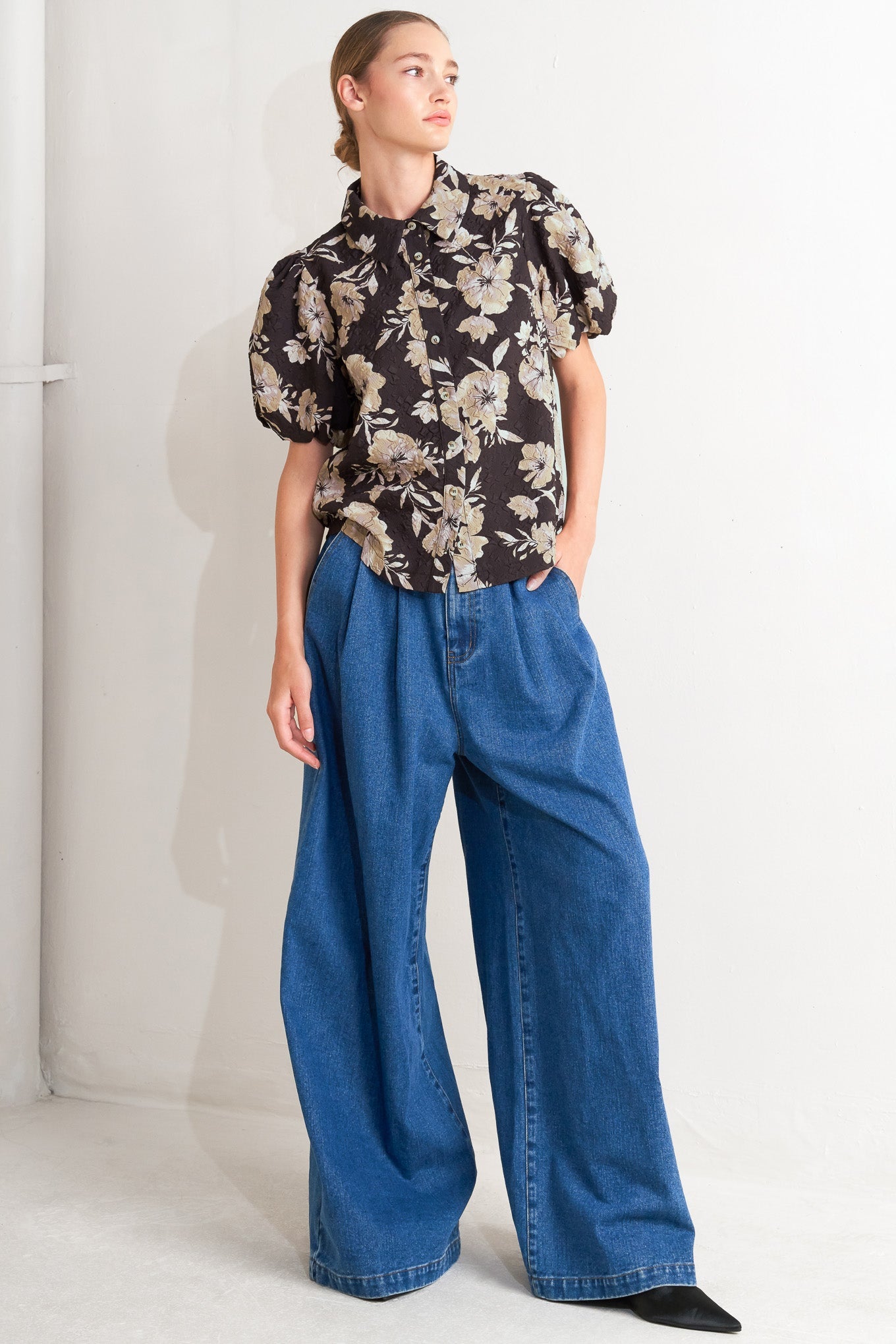 TOP TEJIDO DE PRESENCIA ELEGANTE