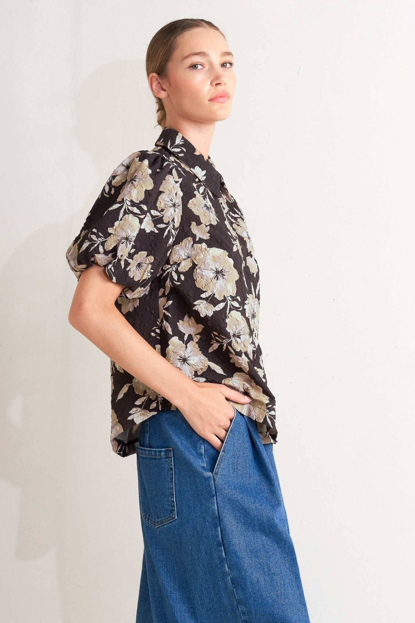 TOP TEJIDO DE PRESENCIA ELEGANTE