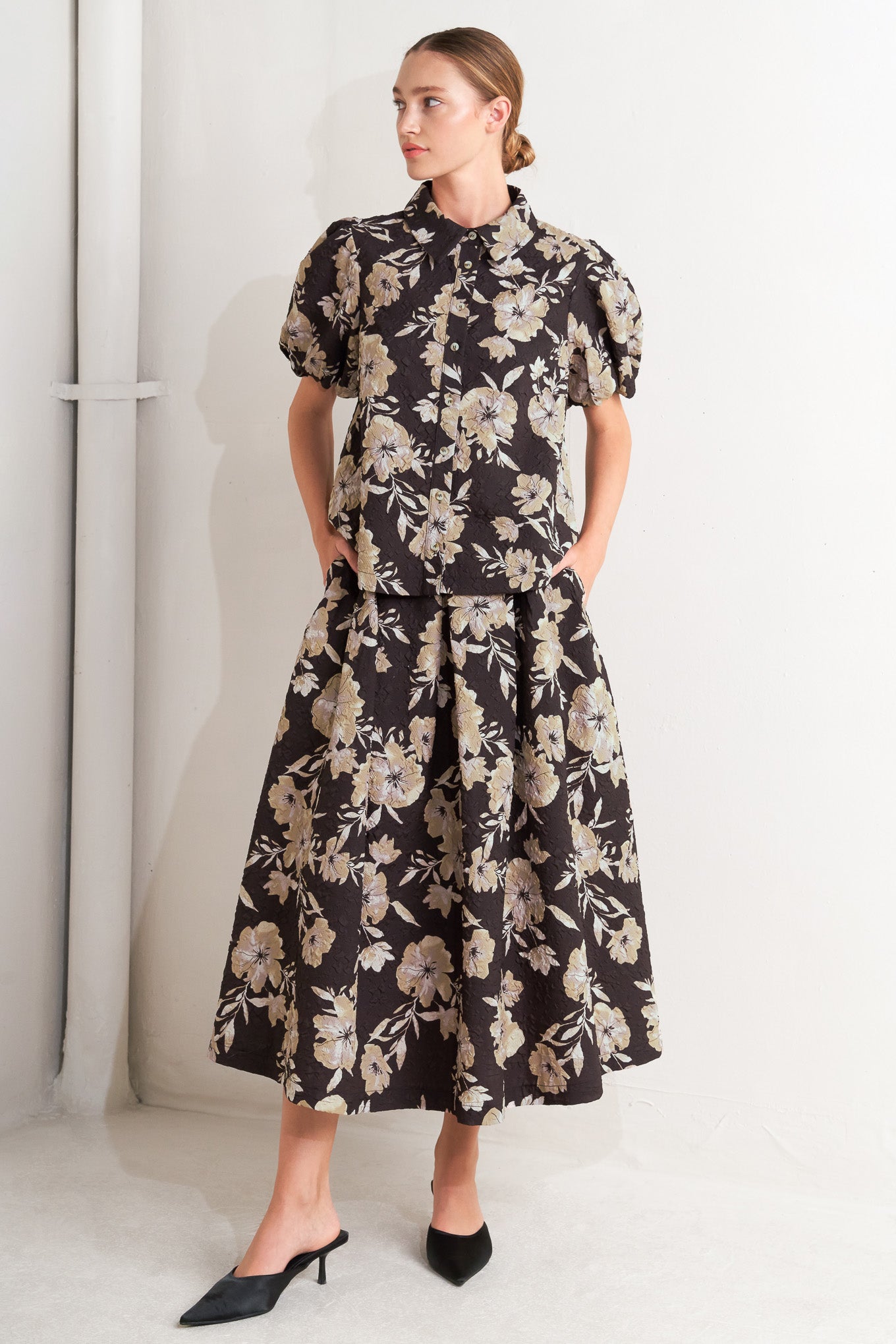 TOP TEJIDO DE PRESENCIA ELEGANTE