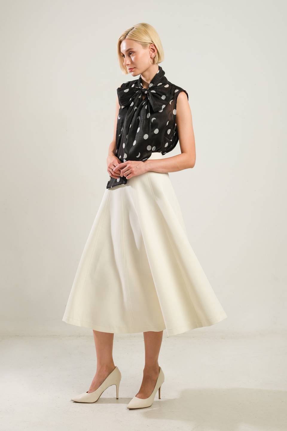 THIS ISN'T GOODBYE WOVEN TOP - MaraFormigone