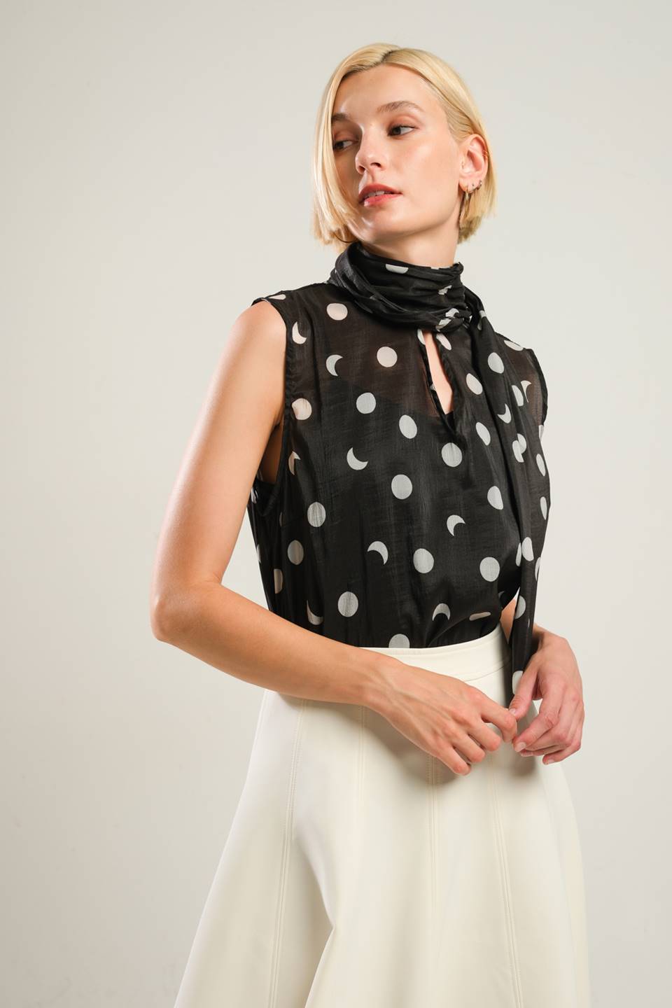 THIS ISN'T GOODBYE WOVEN TOP - MaraFormigone