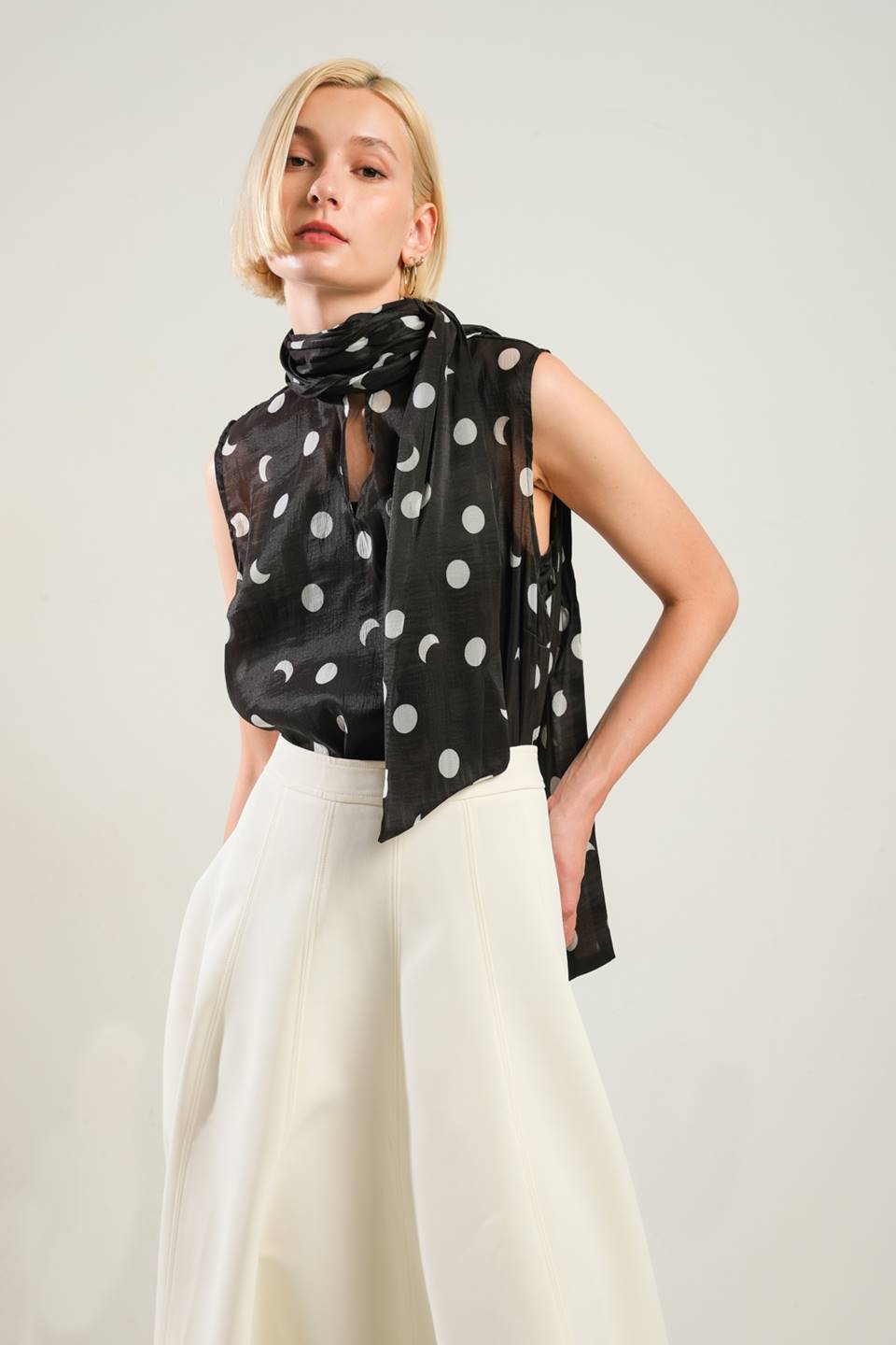 THIS ISN'T GOODBYE WOVEN TOP - MaraFormigone