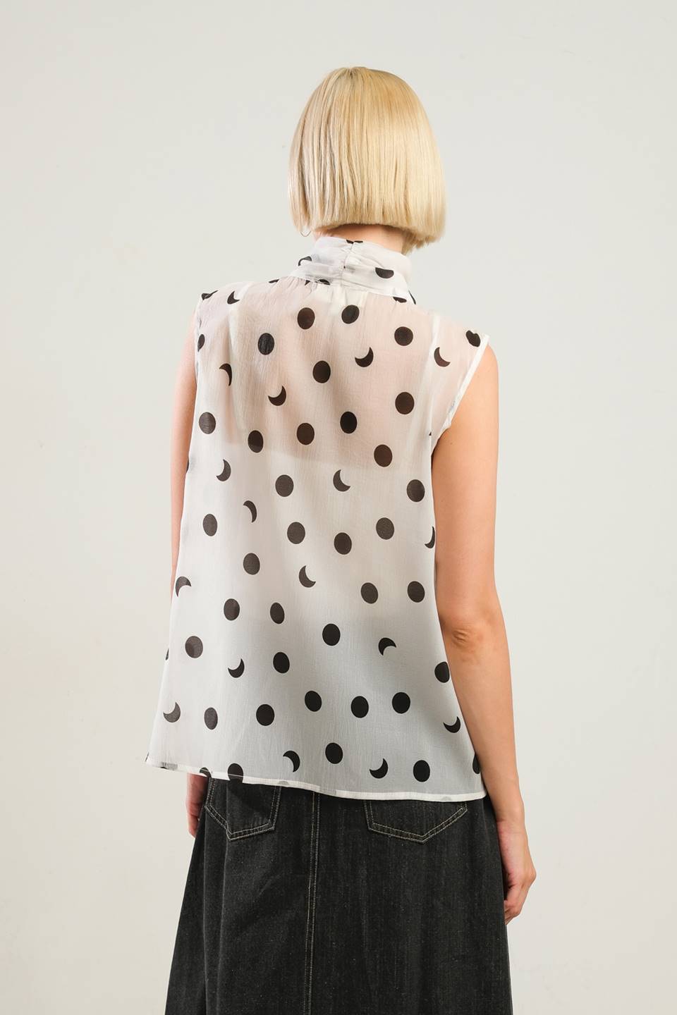 THIS ISN'T GOODBYE WOVEN TOP - MaraFormigone