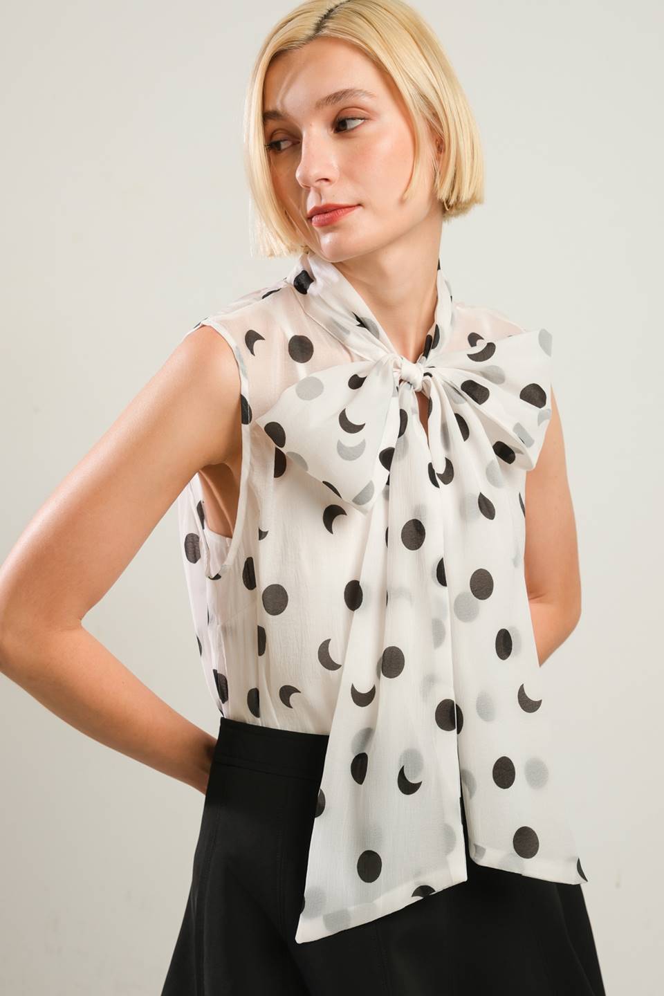 THIS ISN'T GOODBYE WOVEN TOP - MaraFormigone