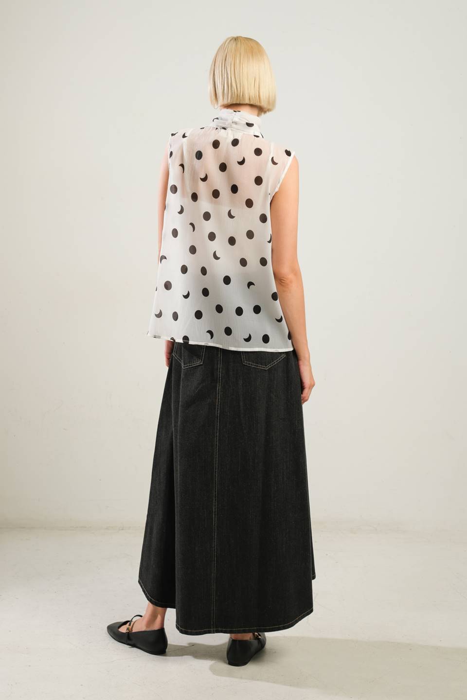 THIS ISN'T GOODBYE WOVEN TOP - MaraFormigone