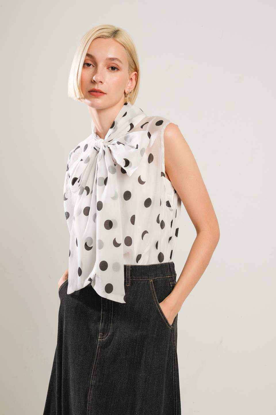 THIS ISN'T GOODBYE WOVEN TOP - MaraFormigone