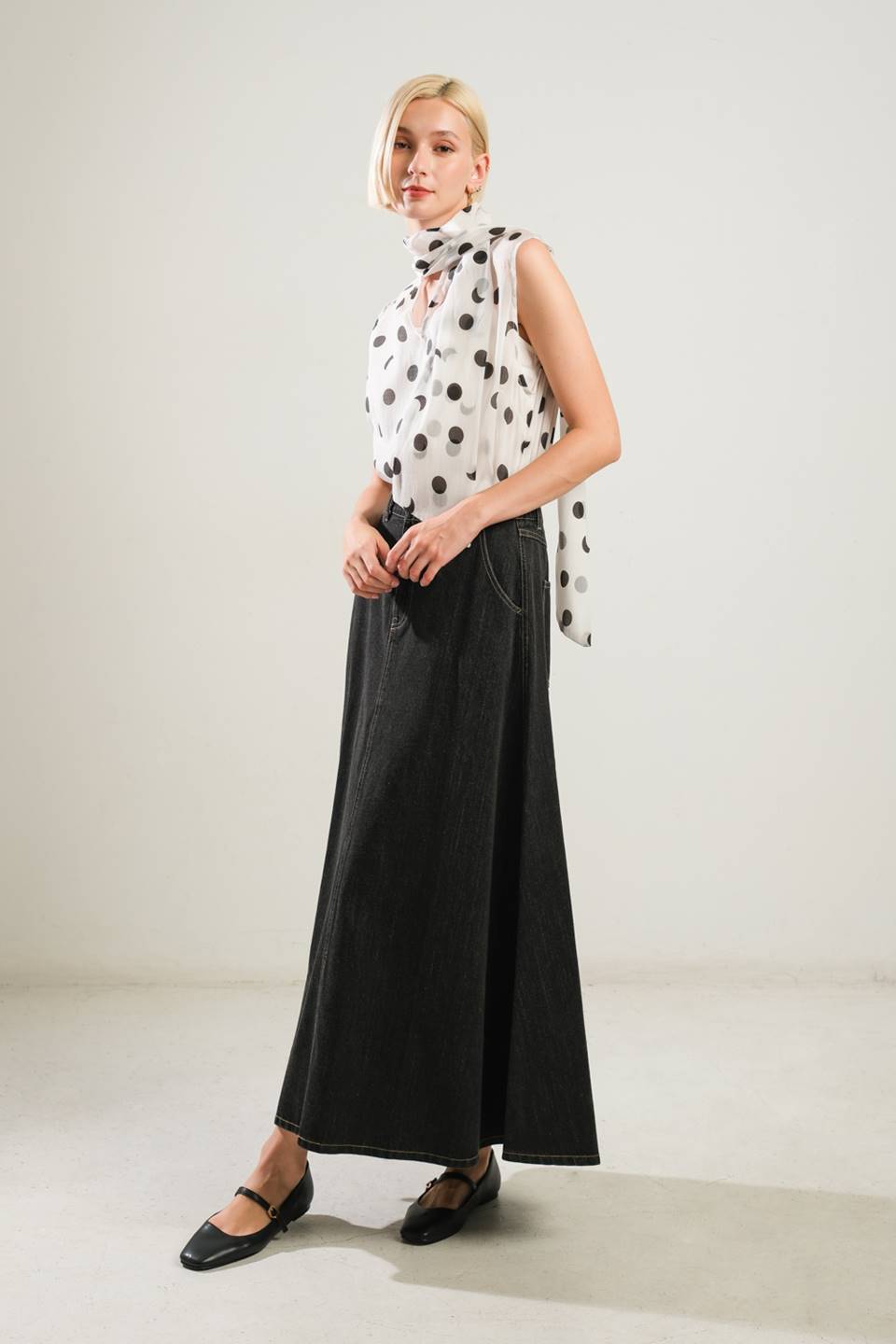 THIS ISN'T GOODBYE WOVEN TOP - MaraFormigone