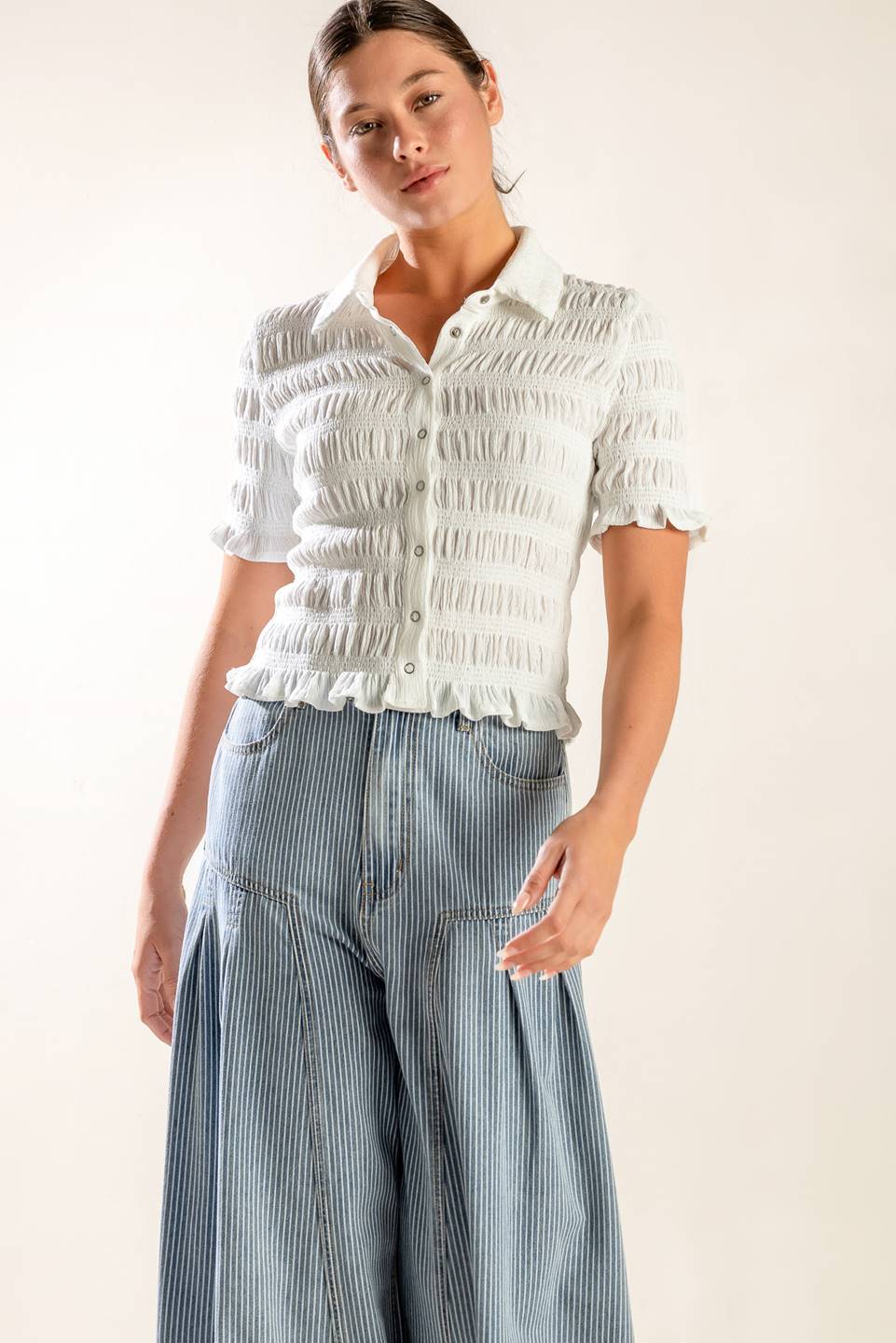 TOP TEJIDO PARA PICNIC AL ATARDECER