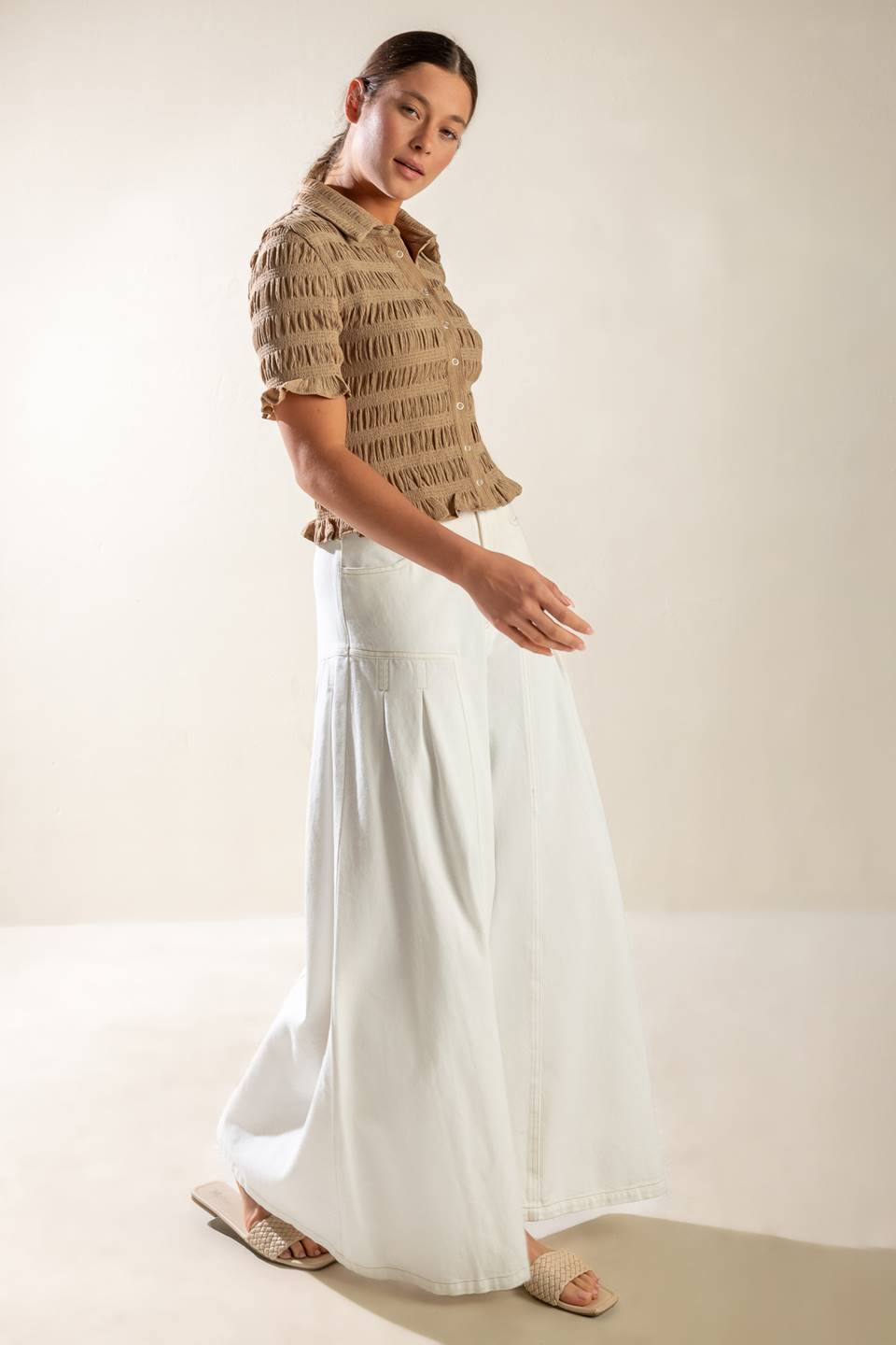 BLUSA DE TECIDO PICNIC AT SUNSET