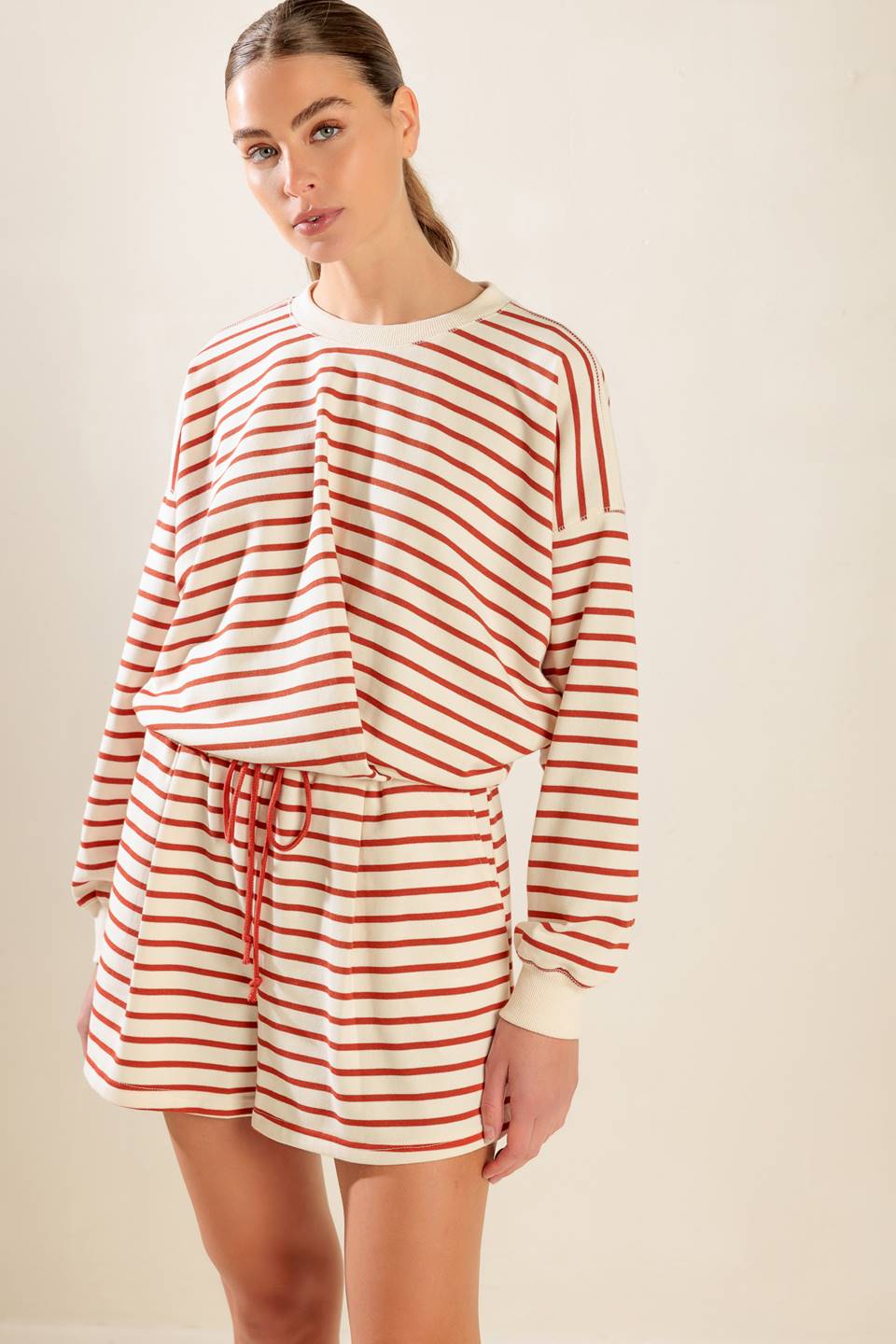 LOVER GIRL FRENCH TERRY TOP - MaraFormigone