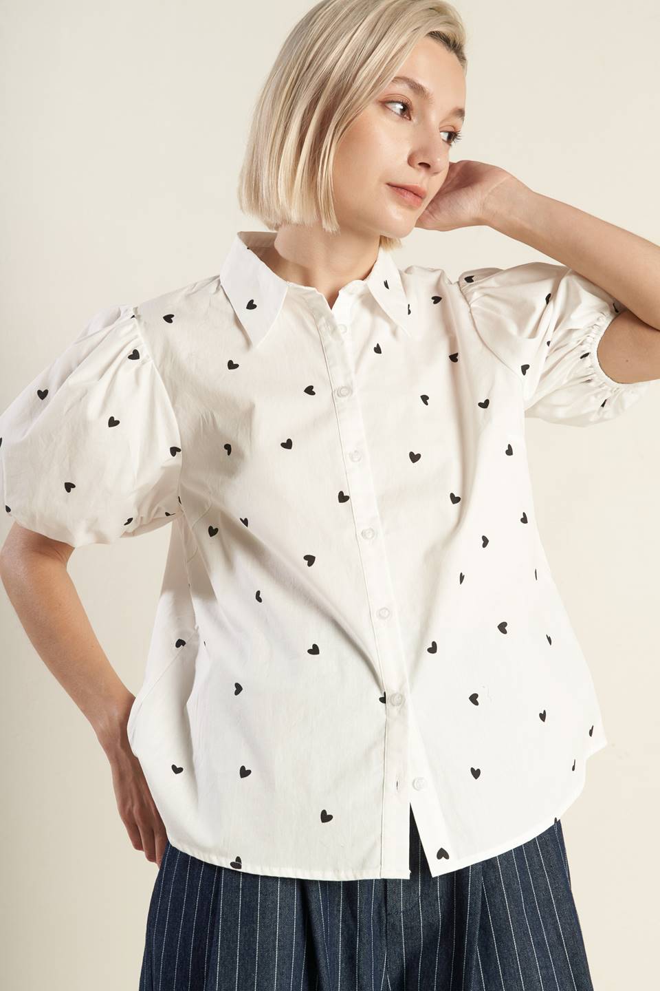 FOREVER DAYDREAMING WOVEN TOP - MaraFormigone