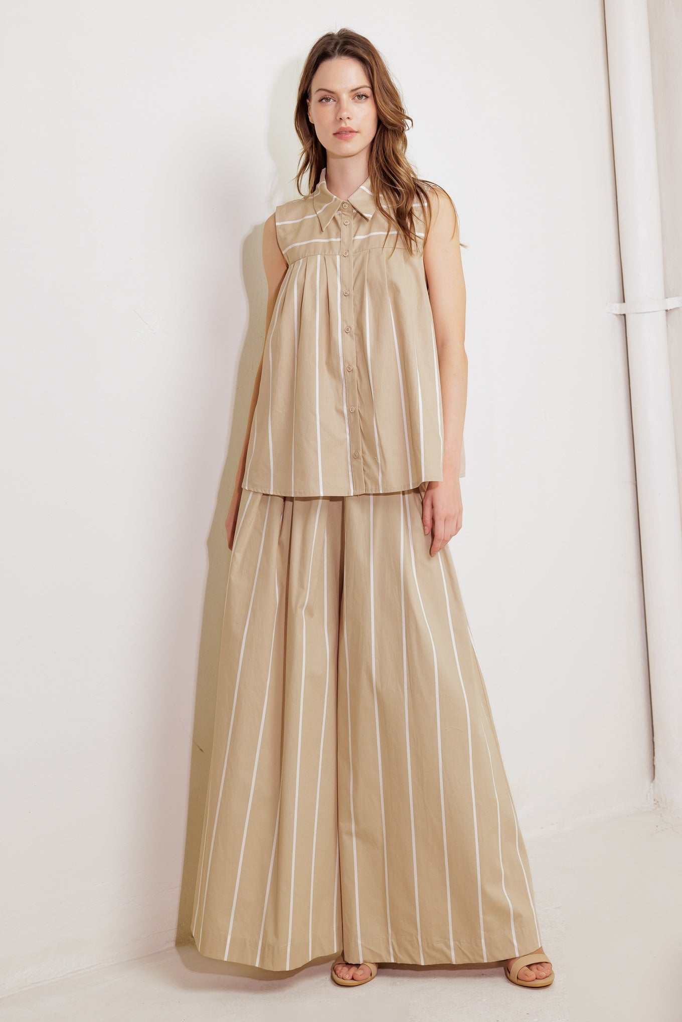 SOMEWHERE TO BE WOVEN TOP - MaraFormigone