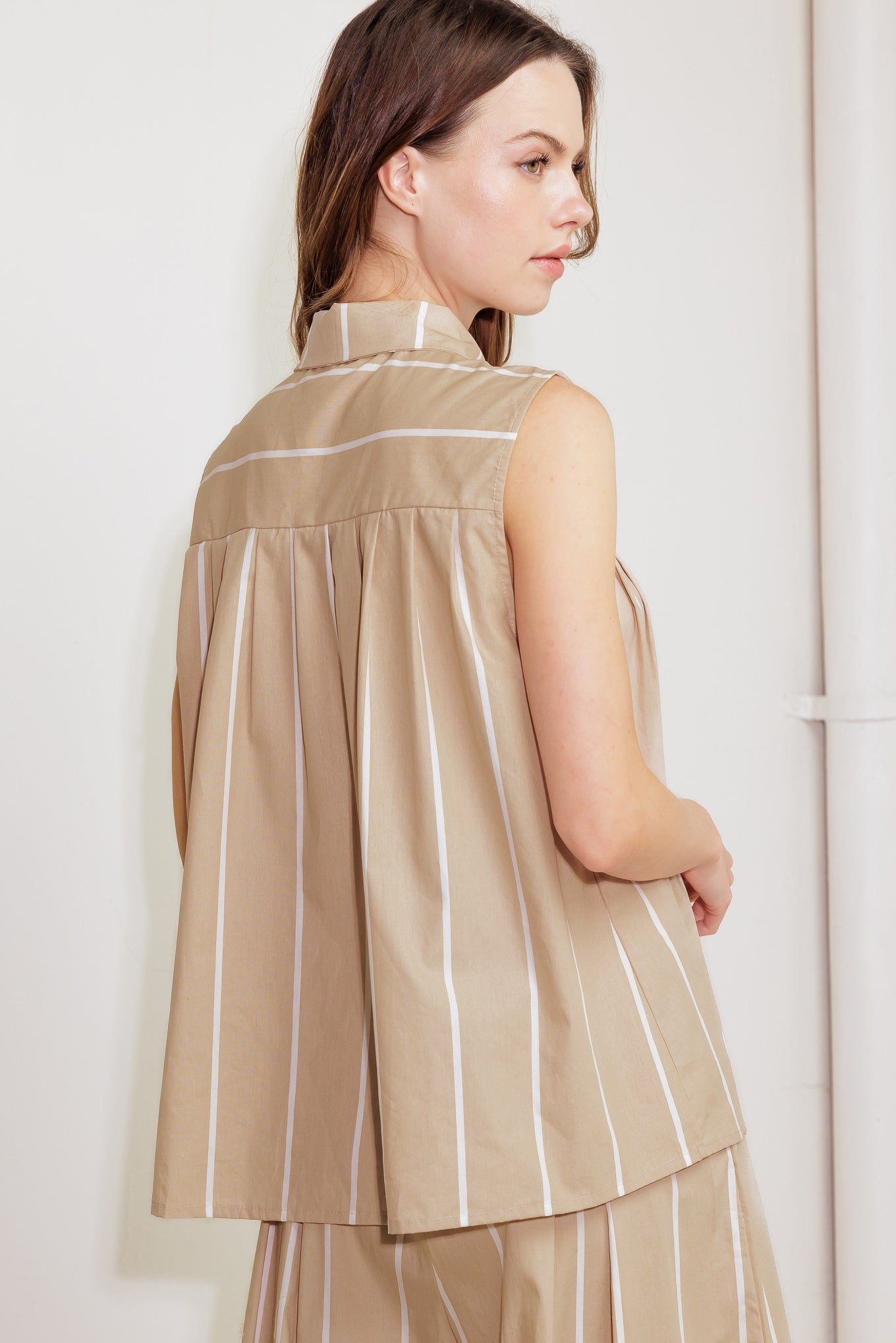 SOMEWHERE TO BE WOVEN TOP - MaraFormigone