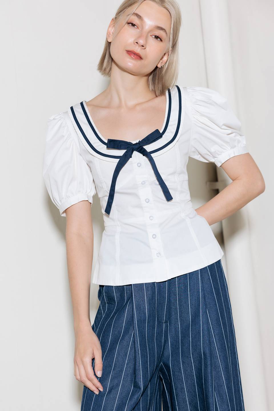 THE SWEETEST TOUCH WOVEN TOP - MaraFormigone