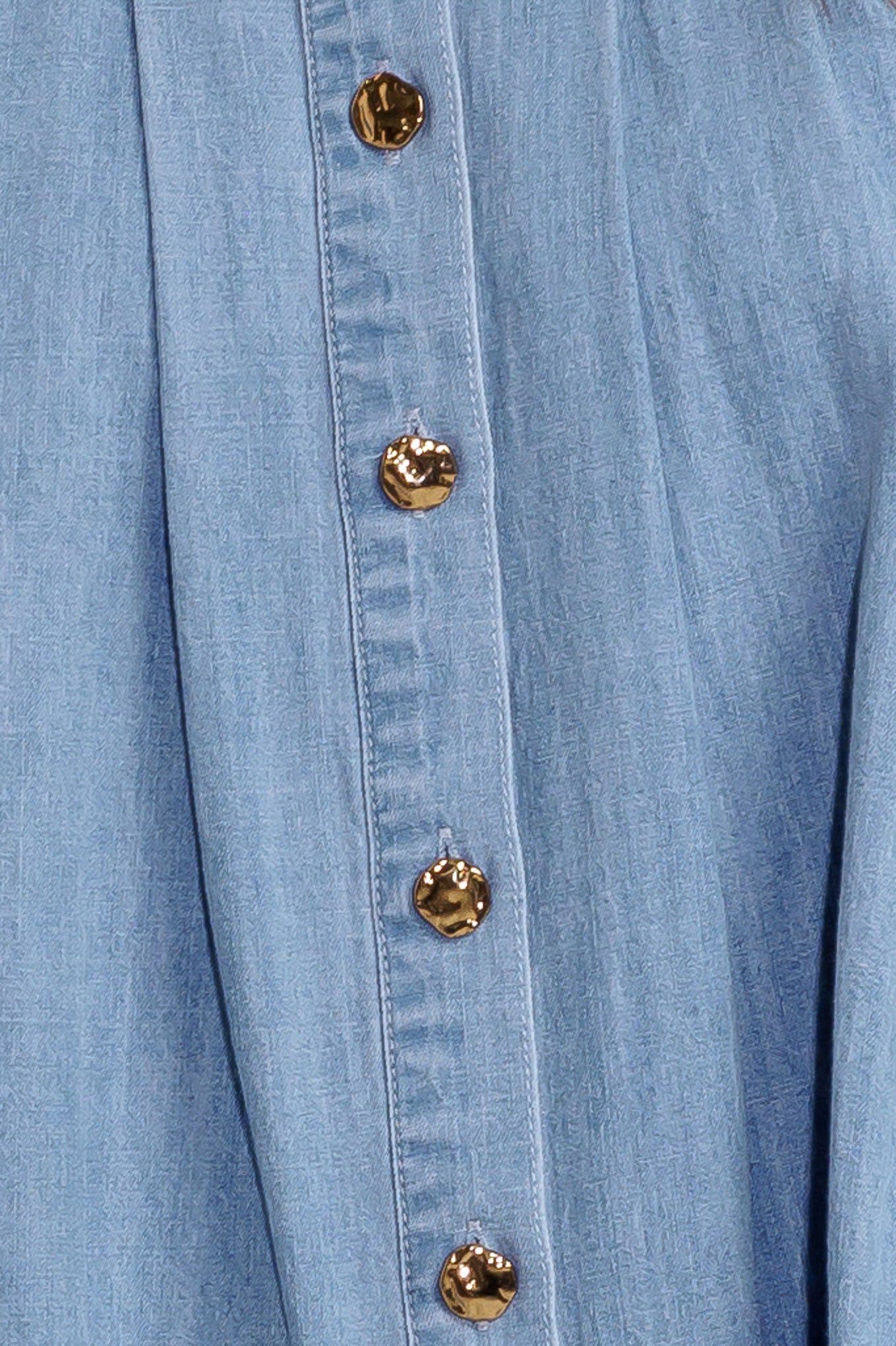 SERENITY HILL CHAMBRAY TOP - MaraFormigone