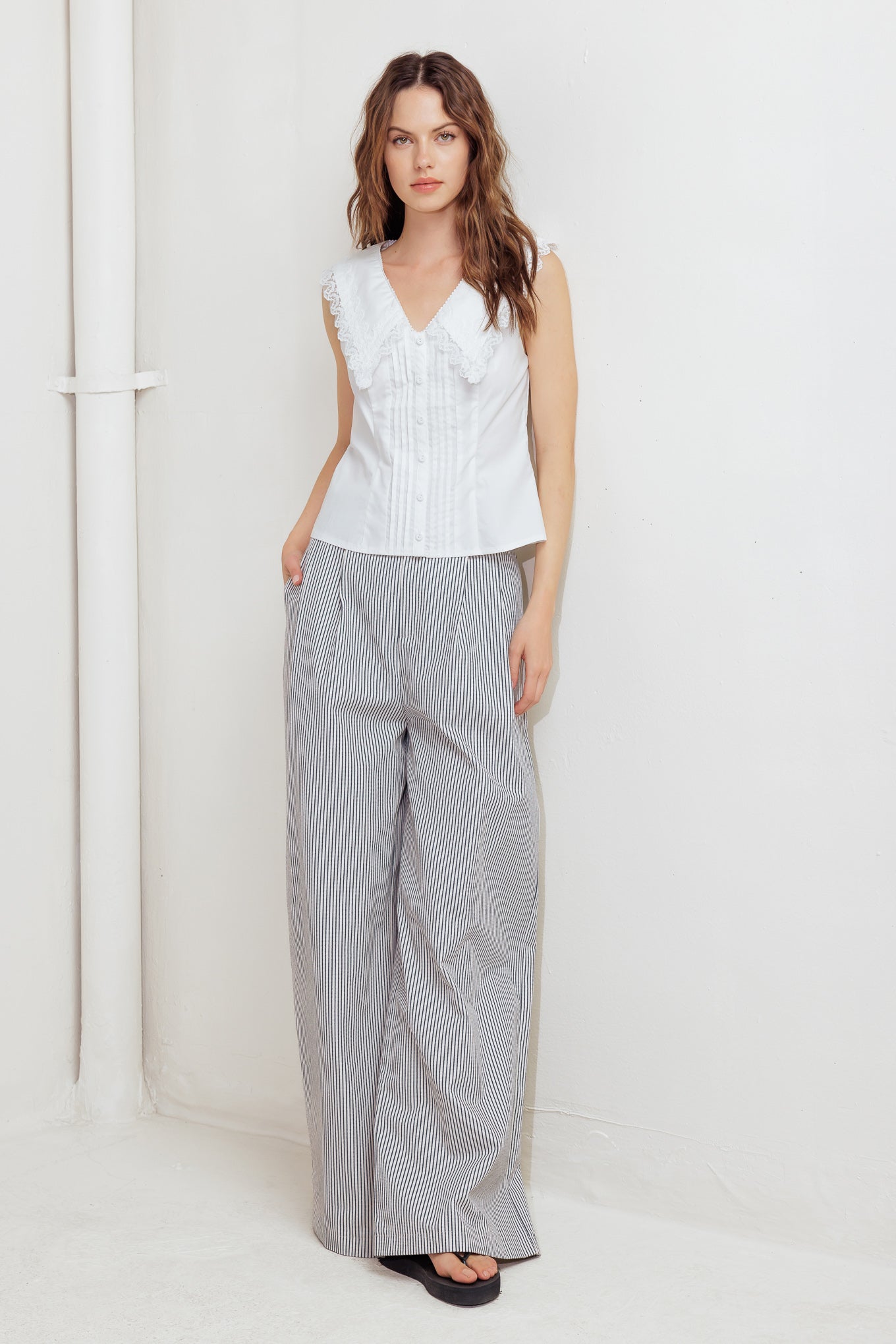 FRENCH MEADOW WOVEN TOP - MaraFormigone