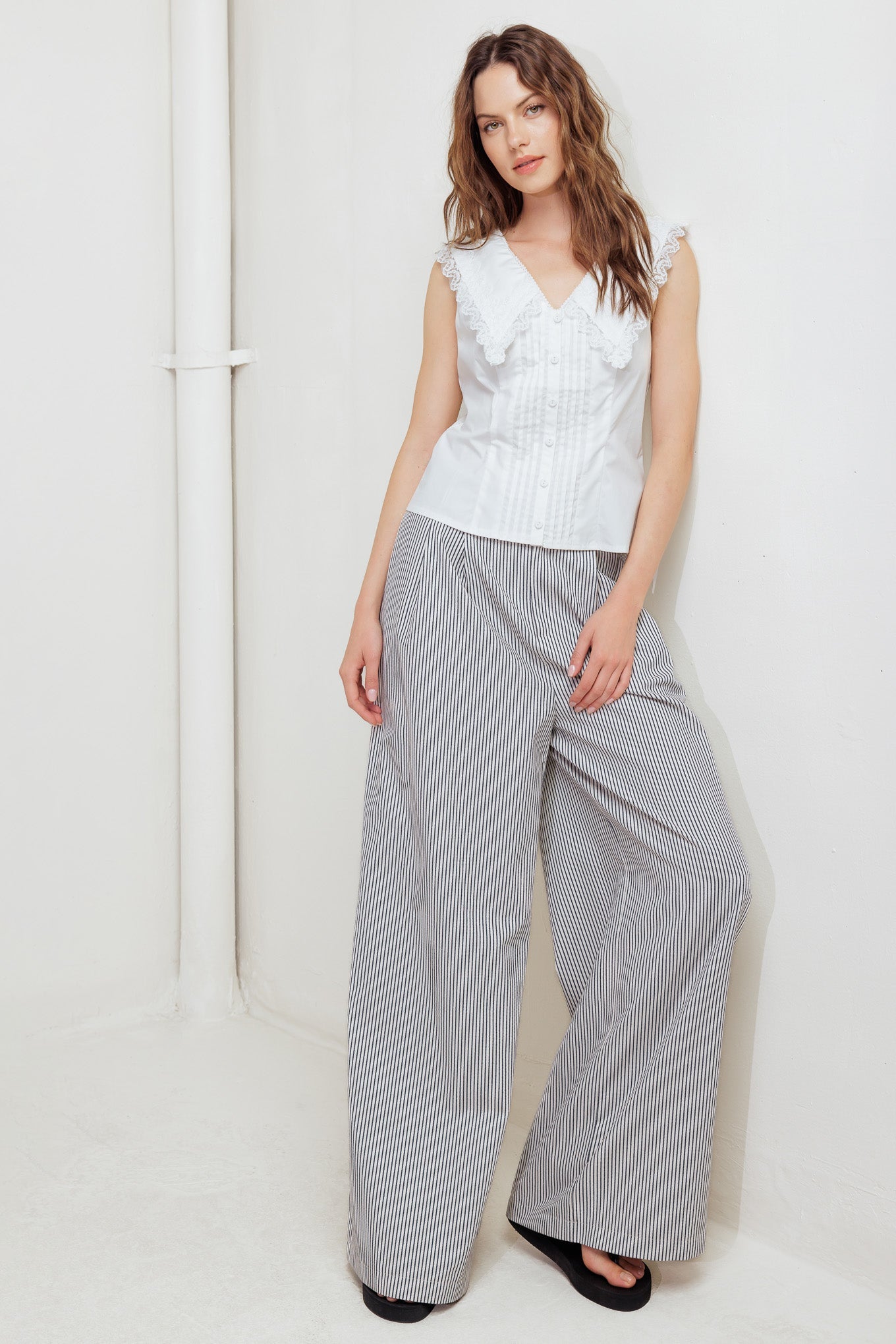 FRENCH MEADOW WOVEN TOP - MaraFormigone