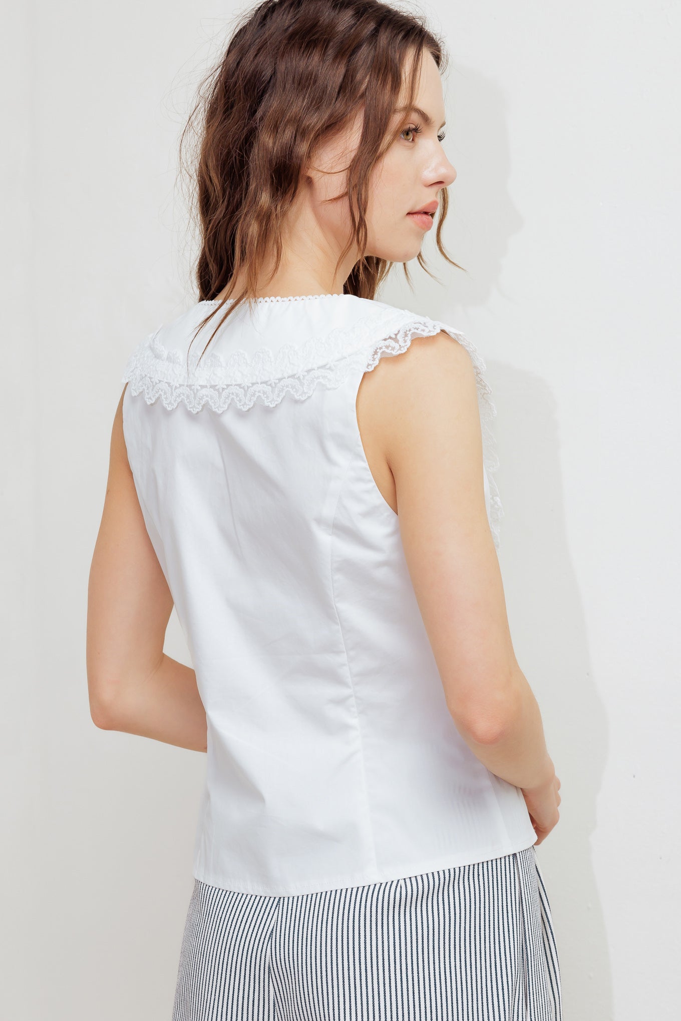 FRENCH MEADOW WOVEN TOP - MaraFormigone