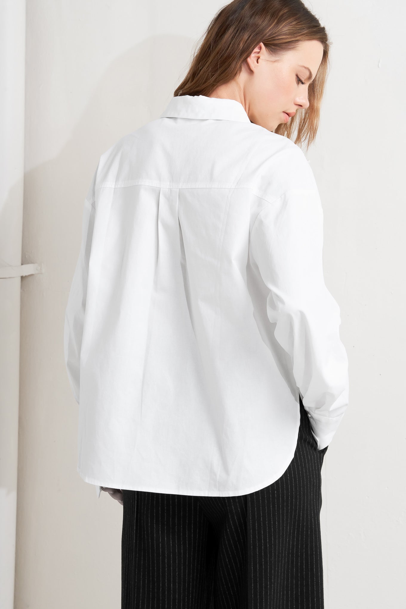 CRYSTAL TOUCH WOVEN SHIRT - MaraFormigone