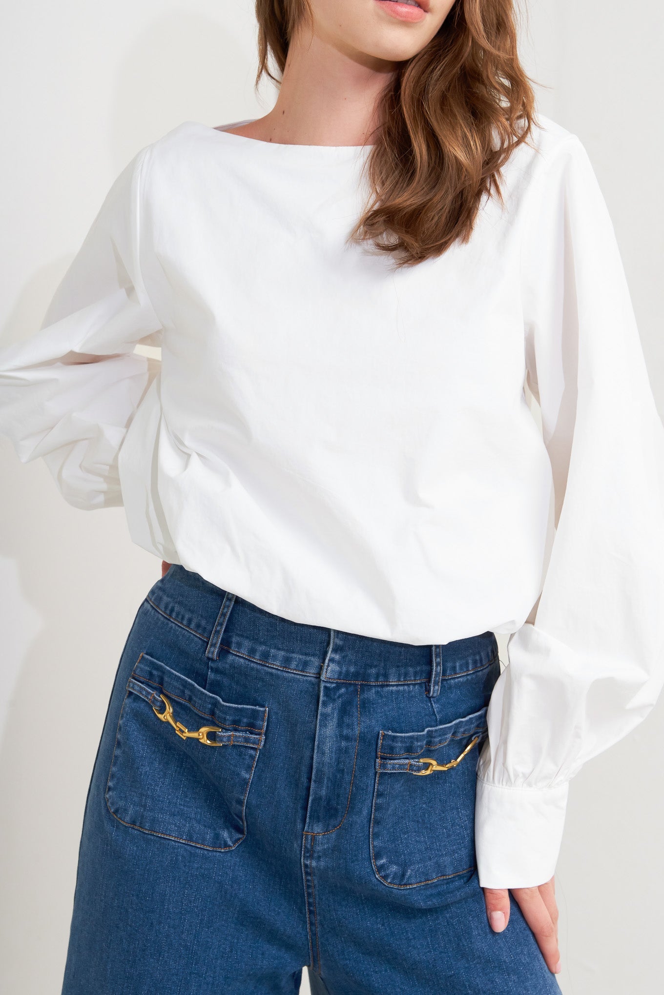 Blusa Lauren Touch Woven