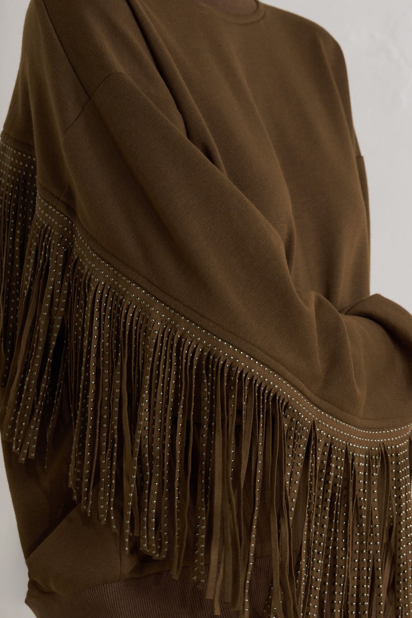 FRINGE CITY PULLOVER KNIT TOP - MaraFormigone