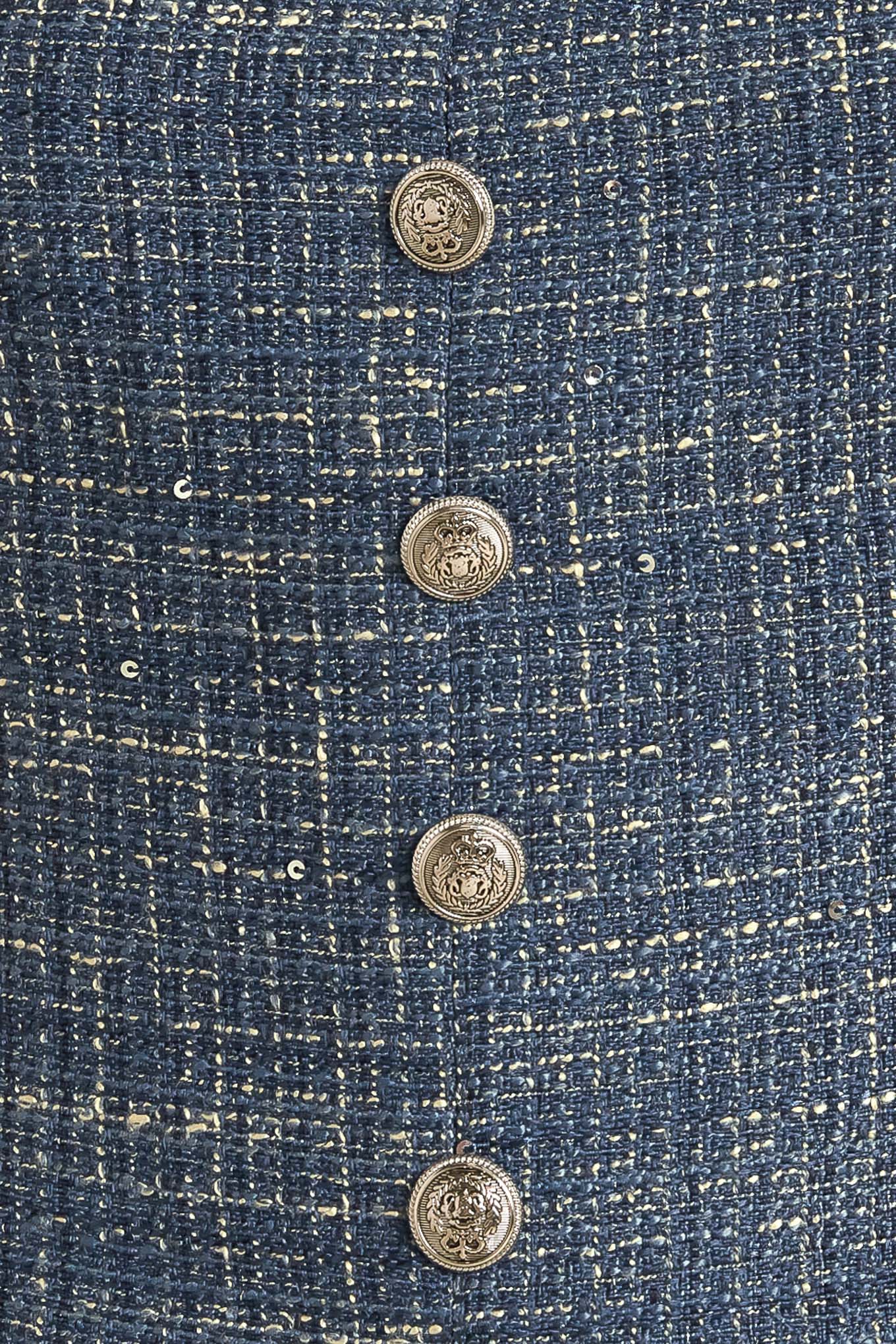 TOP DE TWEED STUDIO FEMME LOOK