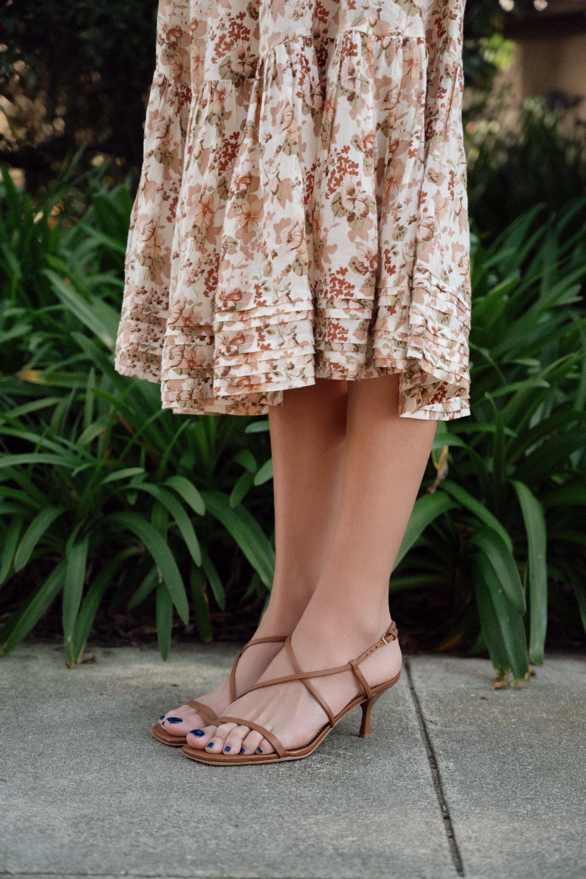 Sandalia de piel Colette