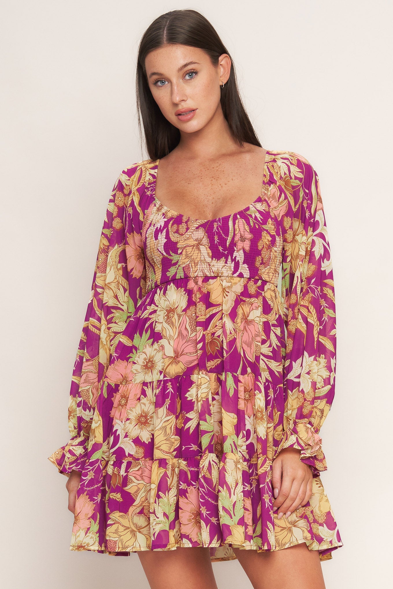 VESTIDO MINI TECIDO "GUARDIÃ DO MEU CORAÇÃO"