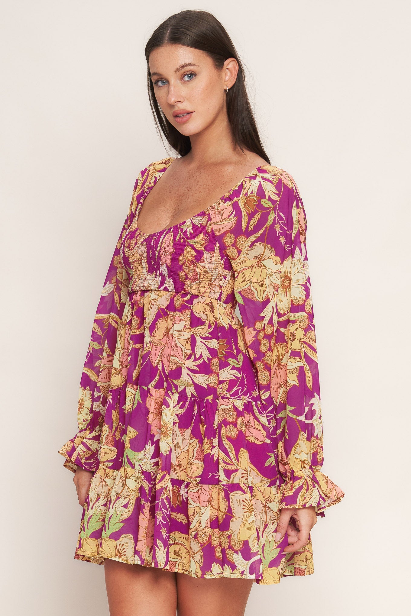 VESTIDO MINI TECIDO "GUARDIÃ DO MEU CORAÇÃO"