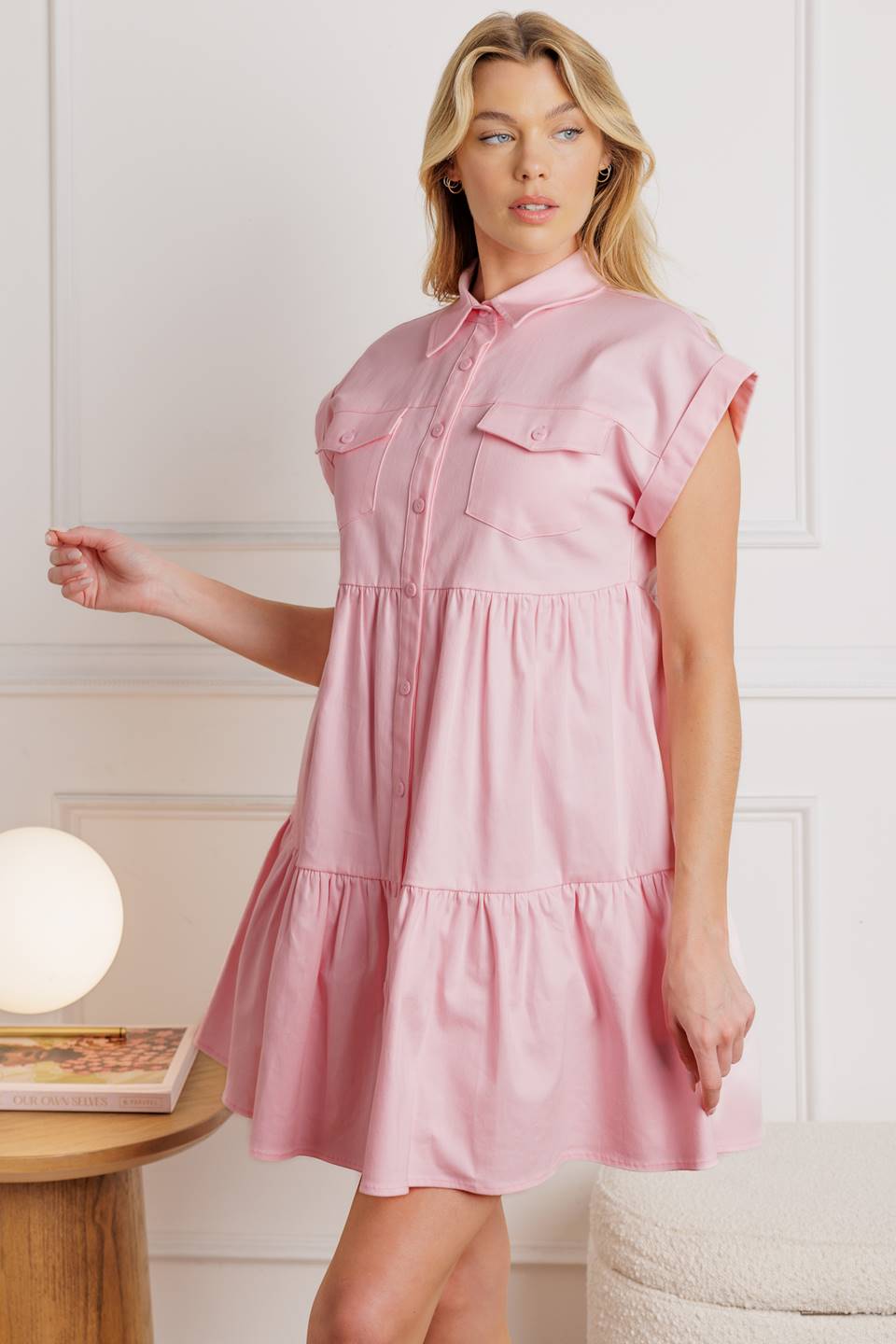 COMMON GROUND TWILL MINI DRESS - MaraFormigone