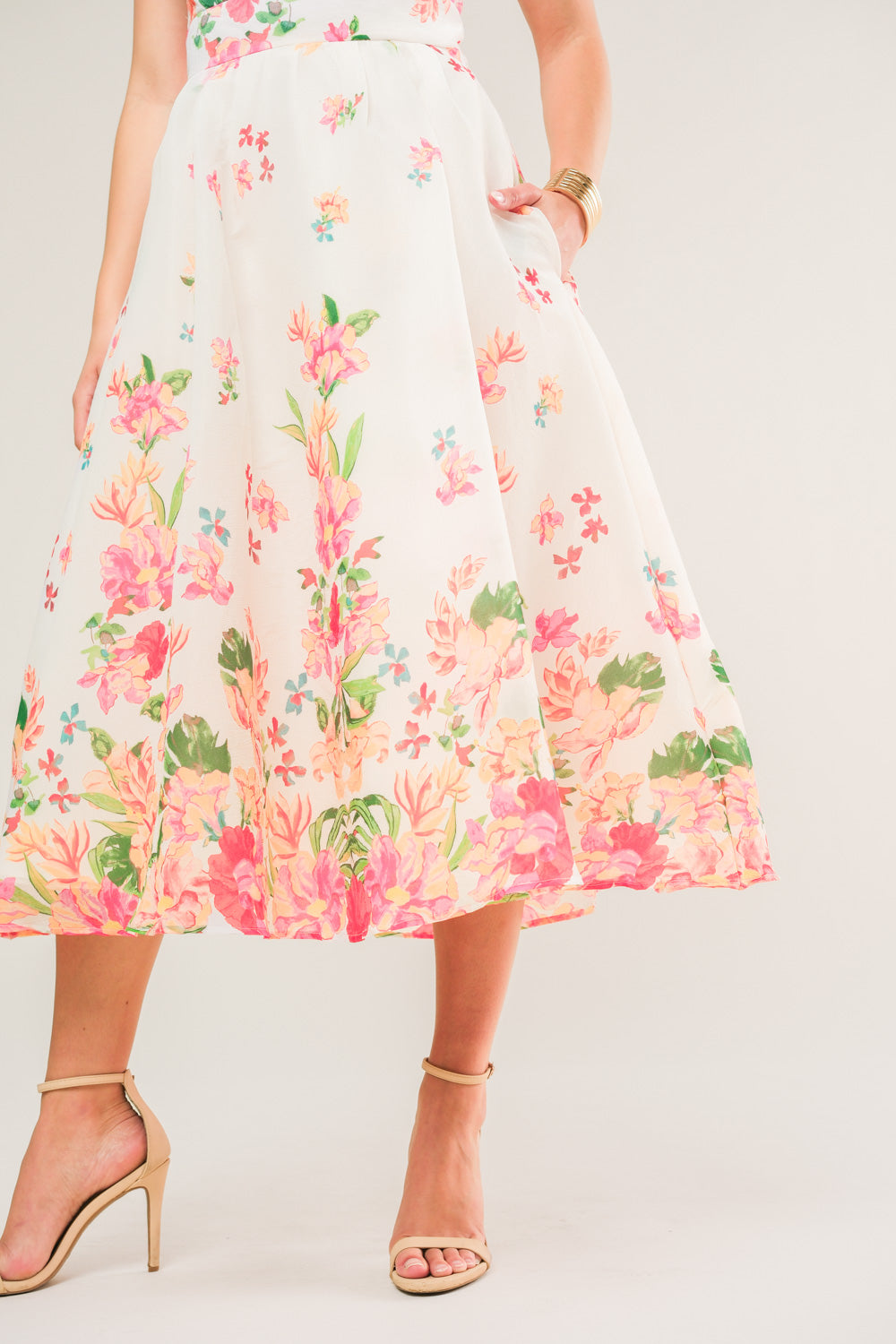 VESTIDO MIDI TECIDO COME WHEN I CALL