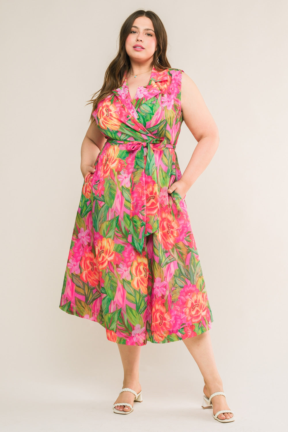 VESTIDO MIDI TECIDO "SONHOS DE DIA"