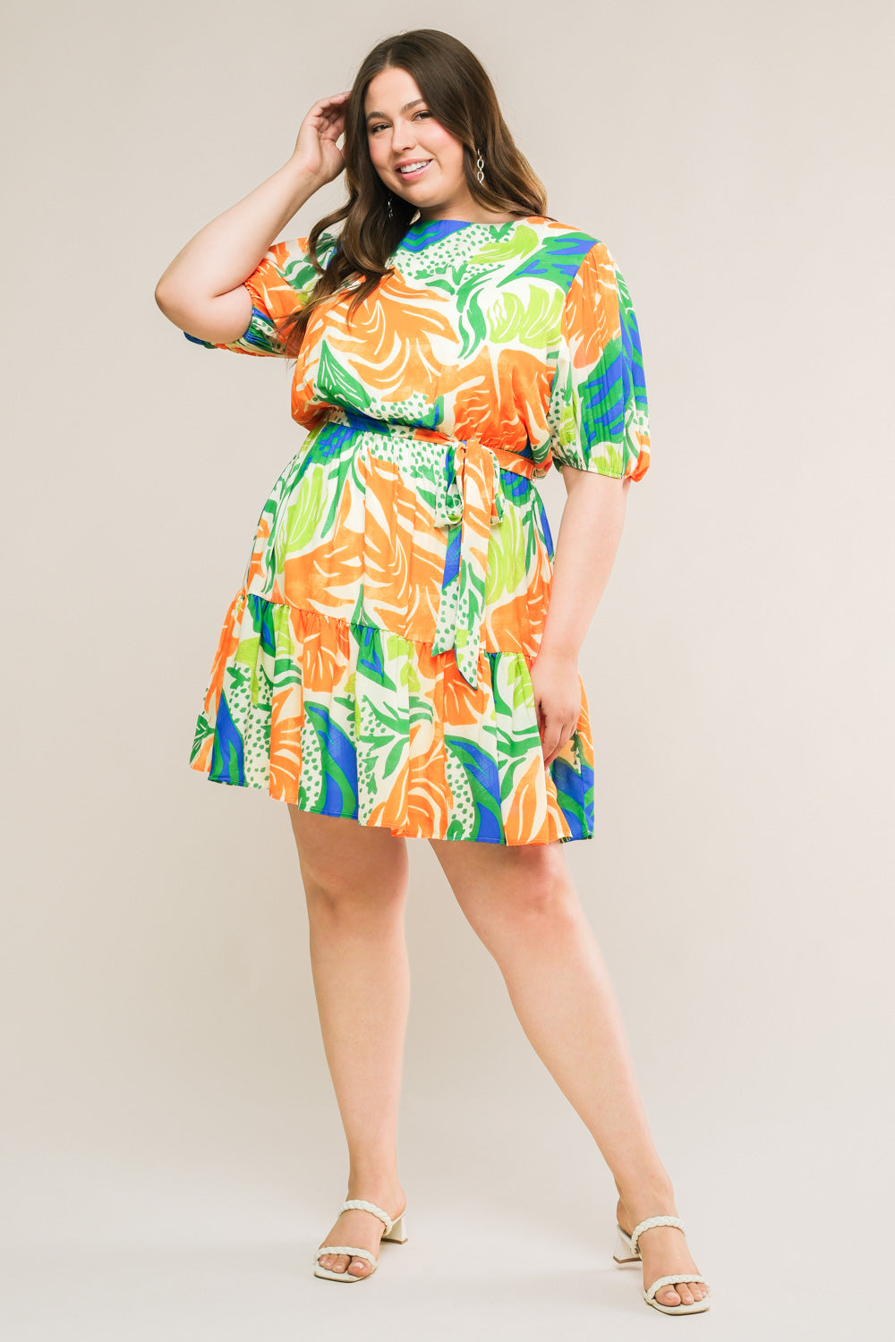 ESCUCHA LA MÚSICA VESTIDO MINI TEJIDO