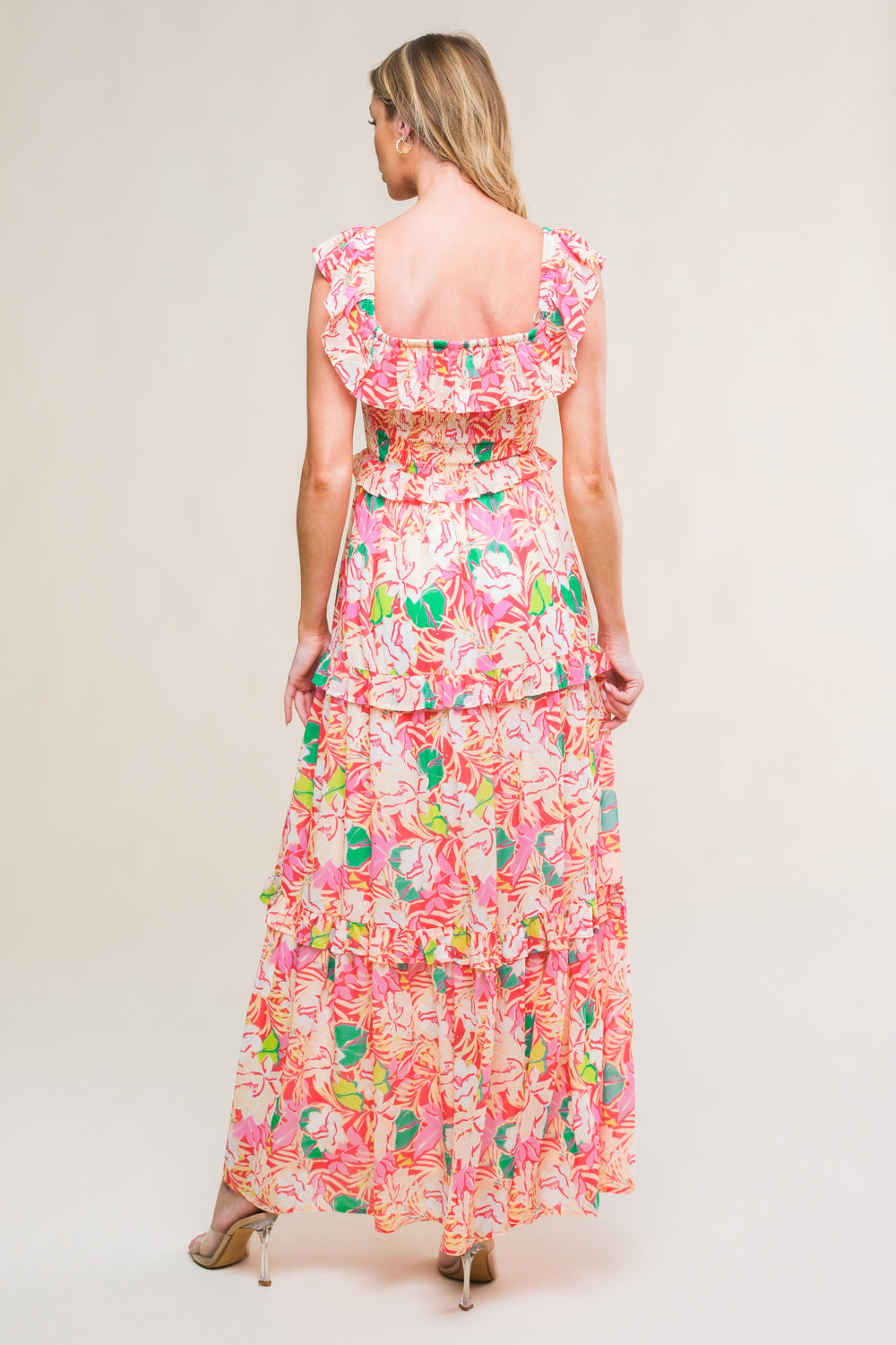 VESTIDO MIDI TEJIDO DE ENCANTO RELAJADO