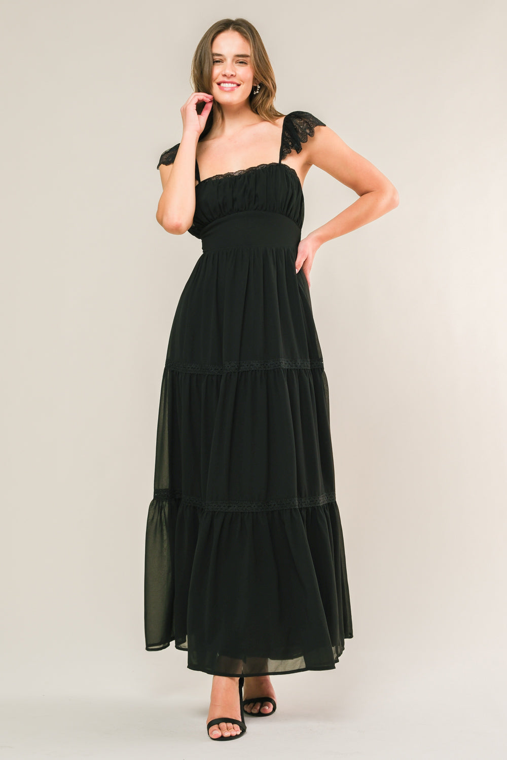 FORGOTTEN ROMANCE WOVEN MAXI DRESS - MaraFormigone