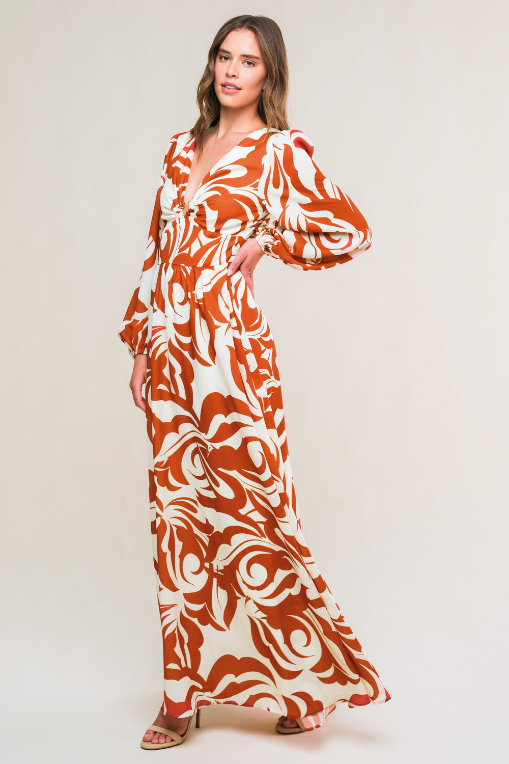 LOVE IN YOUR EYES WOVEN MAXI DRESS - MaraFormigone