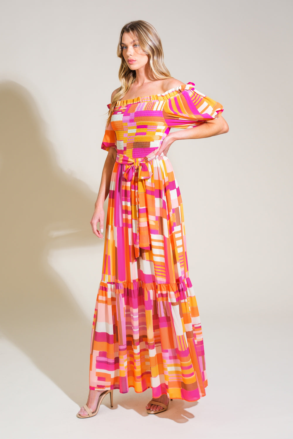 VESTIDO MAXI TEJIDO SUNSHINE SQUEEZE