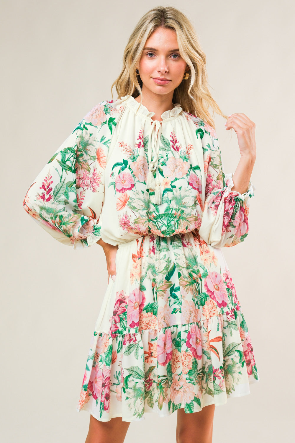 VESTIDO MINI TEJIDO HAPPIEST HERE