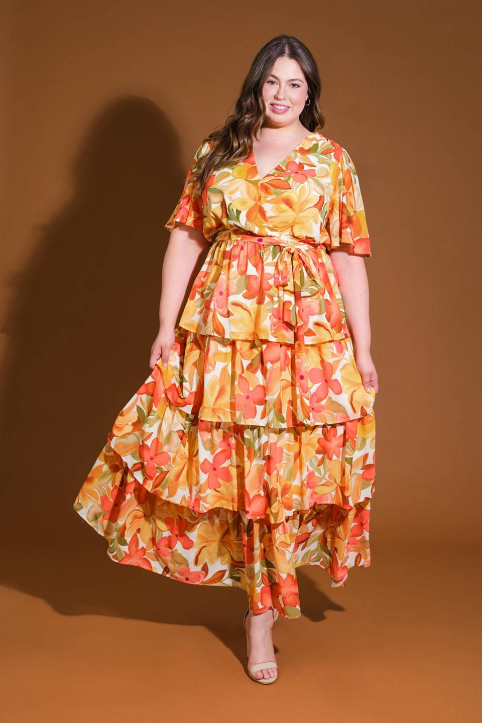 CONSISTENTLY CONFIDENT WOVEN MIDI DRESS - MaraFormigone